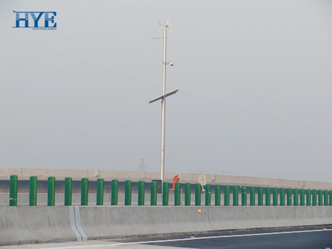 Nansha, Guangzhou, wind & solar hybrid monitoring system in 2007