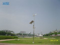 Korea wind & solar hybrid lighting system in 2010